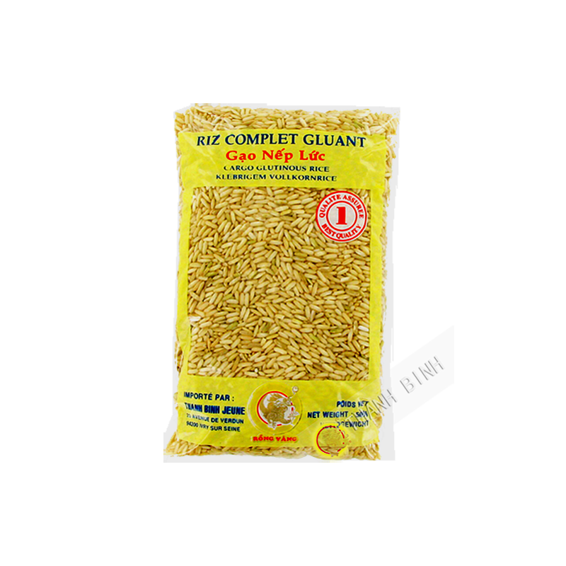 Riz complet gluant DRAGON OR 500g Vietnam