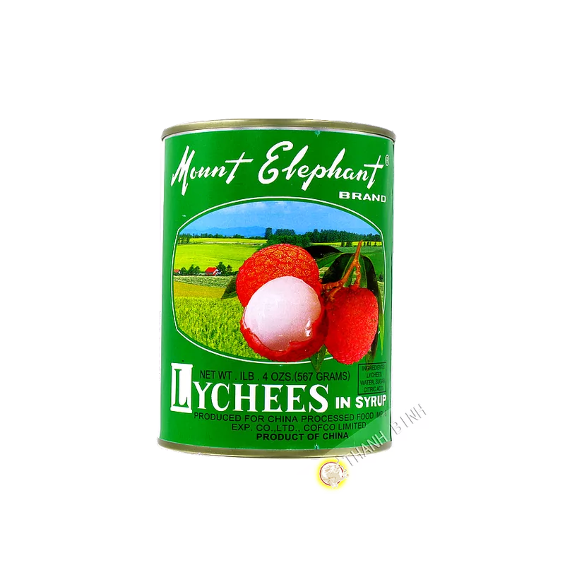Lychee syrup Mount Elephant 567g - China 