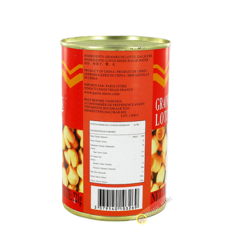 Lotus seeds in syrup EAGLOBE 480g China