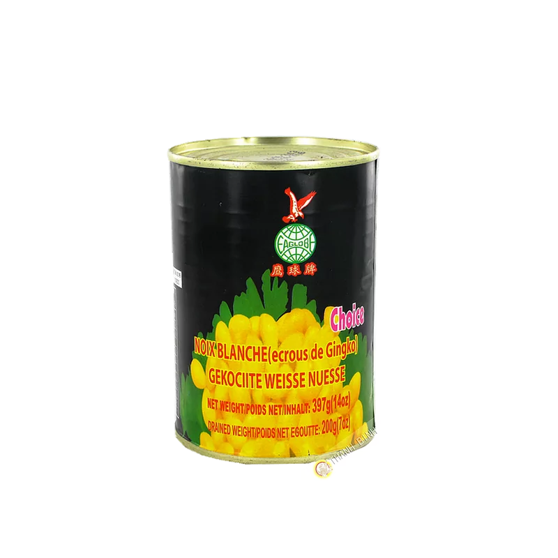 Quả trắng (hạt Gingko) EAGLOBE 397g Trung Quốc Quả trắng (hạt Gingko) EAGLOBE 397g Trung Quốc