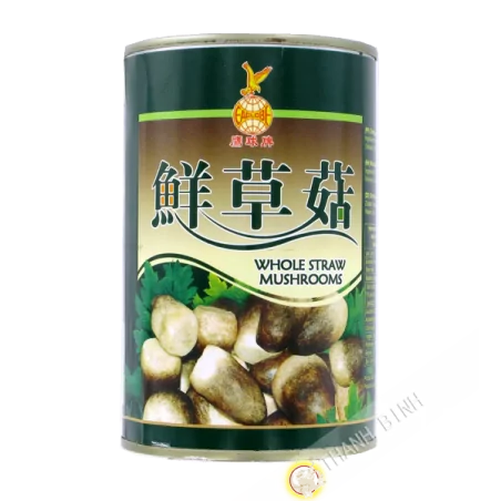 Champignon de paille entier EAGLOBE 425g Chine