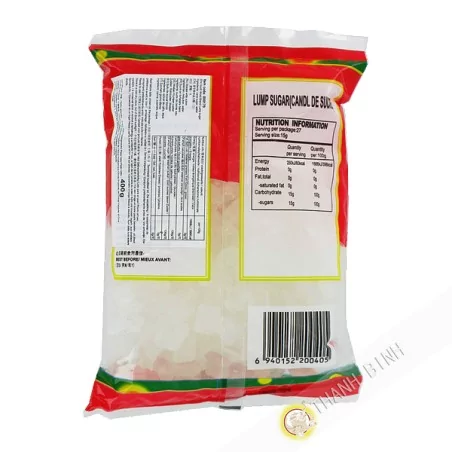 Cane sugar chunk white SOUTH WORD 400g China