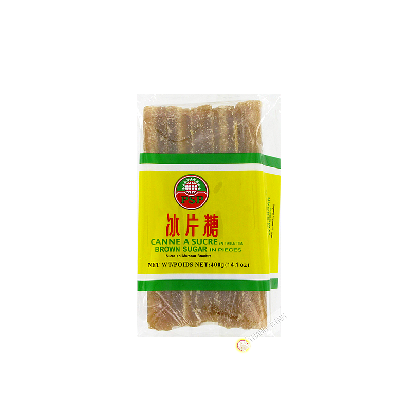 Sucre de canne brun en tablette PSP 400g Chine Sucre de canne brun en tablette PSP 400g Chine