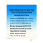 Infusion Herbal tea relaxation-Quiet night 36g China