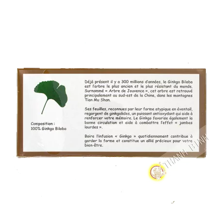 Trà tăng tuần hoàn và trí nhớ Ginkgo 30g Trung Quốc