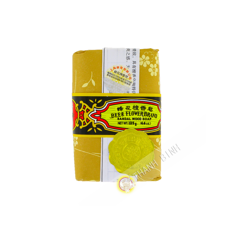 Xà phòng Santal 125g BEE&FLOWER Trung Quốc