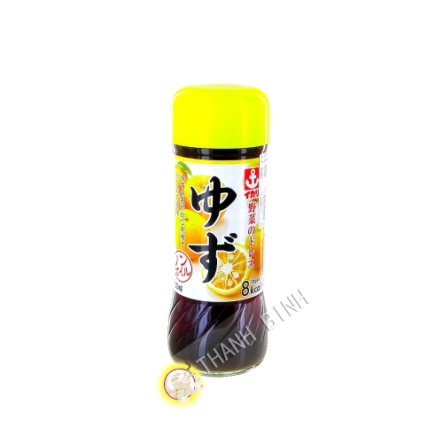 La salsa de la ensalada de yuzu libre de aceite IKARI 200ml Japón