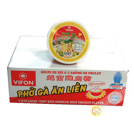 Sopa pho pollo tazón Vifon 12x70g - Viet Nam
