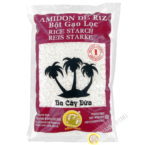 Rice starch in pieces DRAGON GOLD 1kg Vietnam