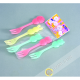 Fourchette à fruit plastique, lot de 5pcs 13cm KOHBEC Japon