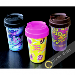 Tazza di plastica riutilizzabili 200ml KOHBEC Giappone (1pc)