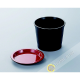 Small bowl for sauce soba plastic lacquered 7,5xH6cm KOHBEC Japan