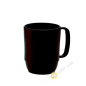 Pequeña taza de la taza de plástico micro-ondable brown 350 ml 7,5x9,5cm INOMATA Japón Pequeña taza de la taza de plástico micro-ondable brown 350 ml 7,5x9,5cm INOMATA Japón