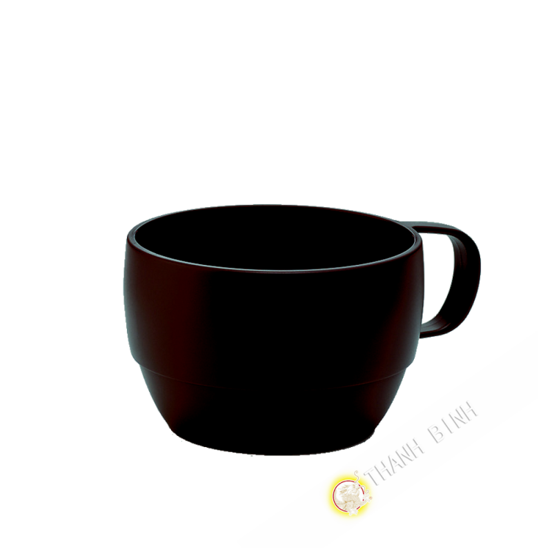 Taza de plástico micro-ondable brown 350 ml 6 x 9,5 cm m-o INOMATA Japón Taza de plástico micro-ondable brown 350 ml 6 x 9,5 cm m-o INOMATA Japón