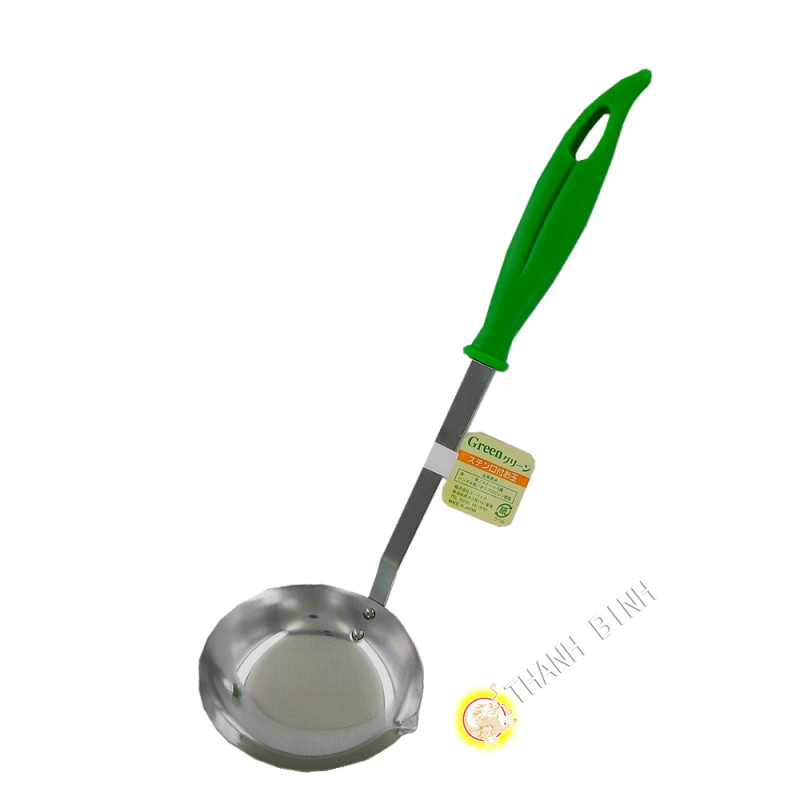 Ladle round stainless steel Ø8cm (8x22cm) KOHBEC Japan