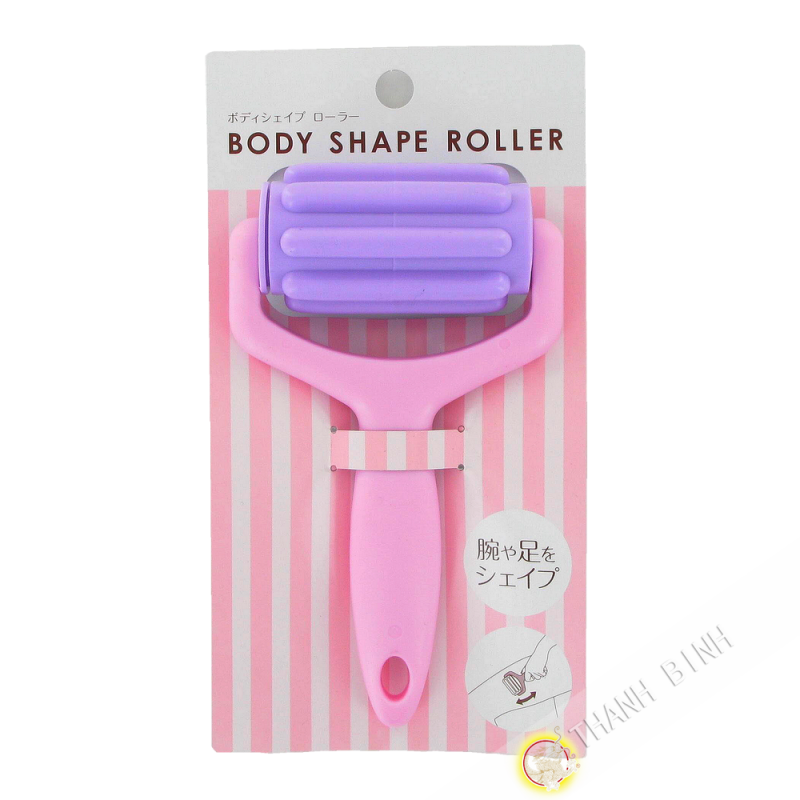 Bánh xe massage toàn thân bằng nhựa 8x15cm KOKUBO Bản Bánh xe massage toàn thân bằng nhựa 8x15cm KOKUBO Bản