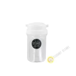 Pot à sauce bec verseur plastique blanc 5x11cm NAKAYA Japon
