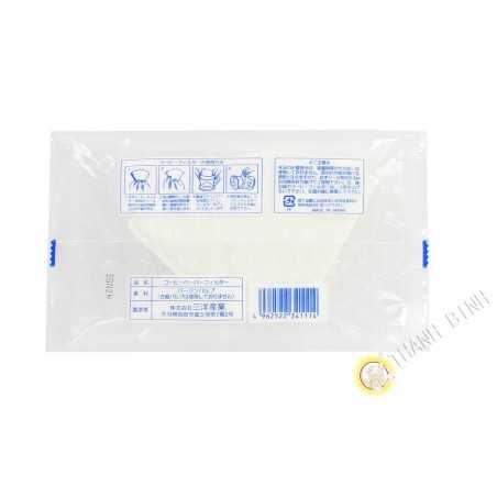 Filter cafe paper 8cm 40pcs 101 KOHBEC Japan