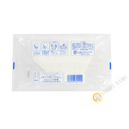 Filtro cafe carta 8cm 40pcs 101 KOHBEC Giappone