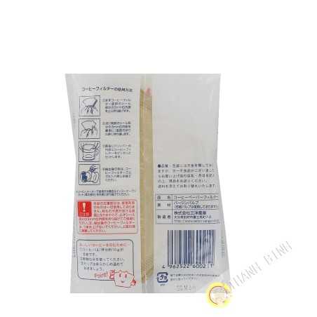 Filter cafe paper 10cm 50pcs 102 KOHBEC Japan