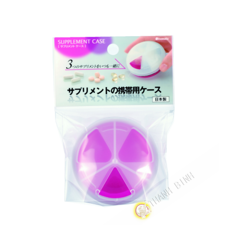 Dosing for medicinal product pink Ø7,5cmx3,8cm INOMATA Japan