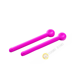 Clip / morsetto farm bustina di plastica rosa 3x19cm, un sacco di 2pcs INOMATA Giappone