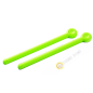 Clip / pince ferme sachet plastique vert 3x24,5cm, lot de 2pcs INOMATA Japon Clip / pince ferme sachet plastique vert 3x24,5cm, lot de 2pcs INOMATA Japon
