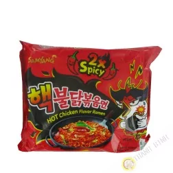 Nouille Ramen sauté 2 spicy HOT CHICKEN 2 SAMYANG 140g Corée
