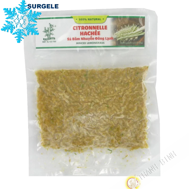 Lemongrass, chopped 3 BAMBOO 100g Vietnam - SURGELES