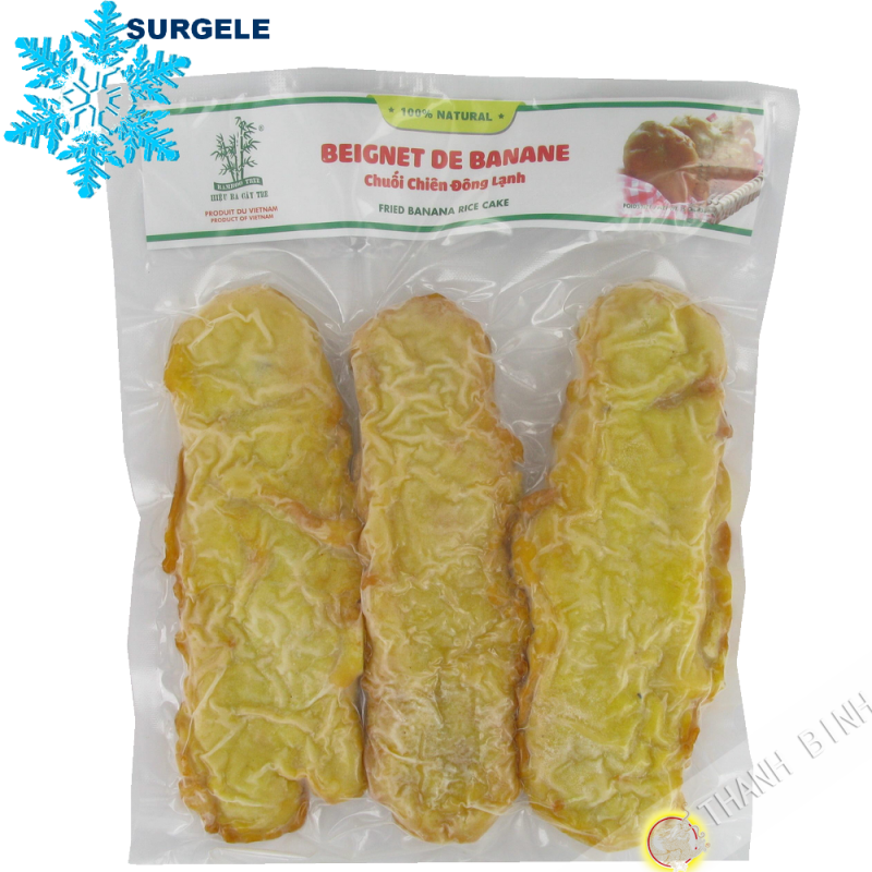 Donut banana-3 BAMBUS-380g Vietnam - HALLO, Donut banana-3 BAMBUS-380g Vietnam - HALLO,
