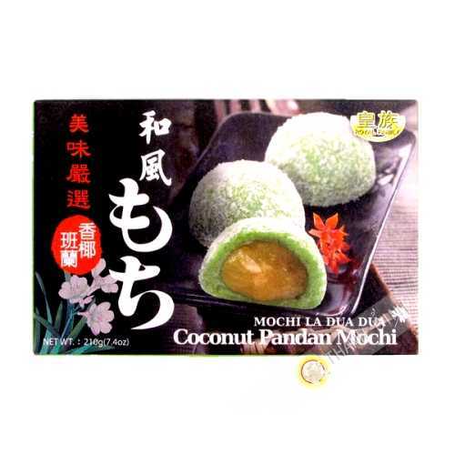 Mochi au noix de coco et pandan ROYAL FAMILY 210g Taiwan