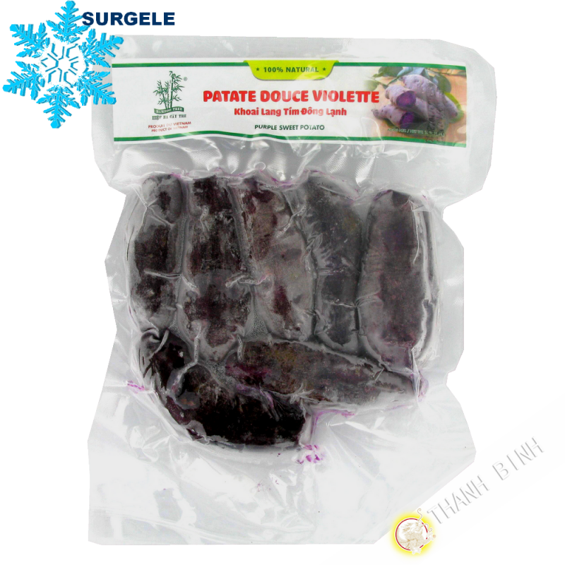 Patate douce violet 3 BAMBOU 500g Vietnam - SURGELES