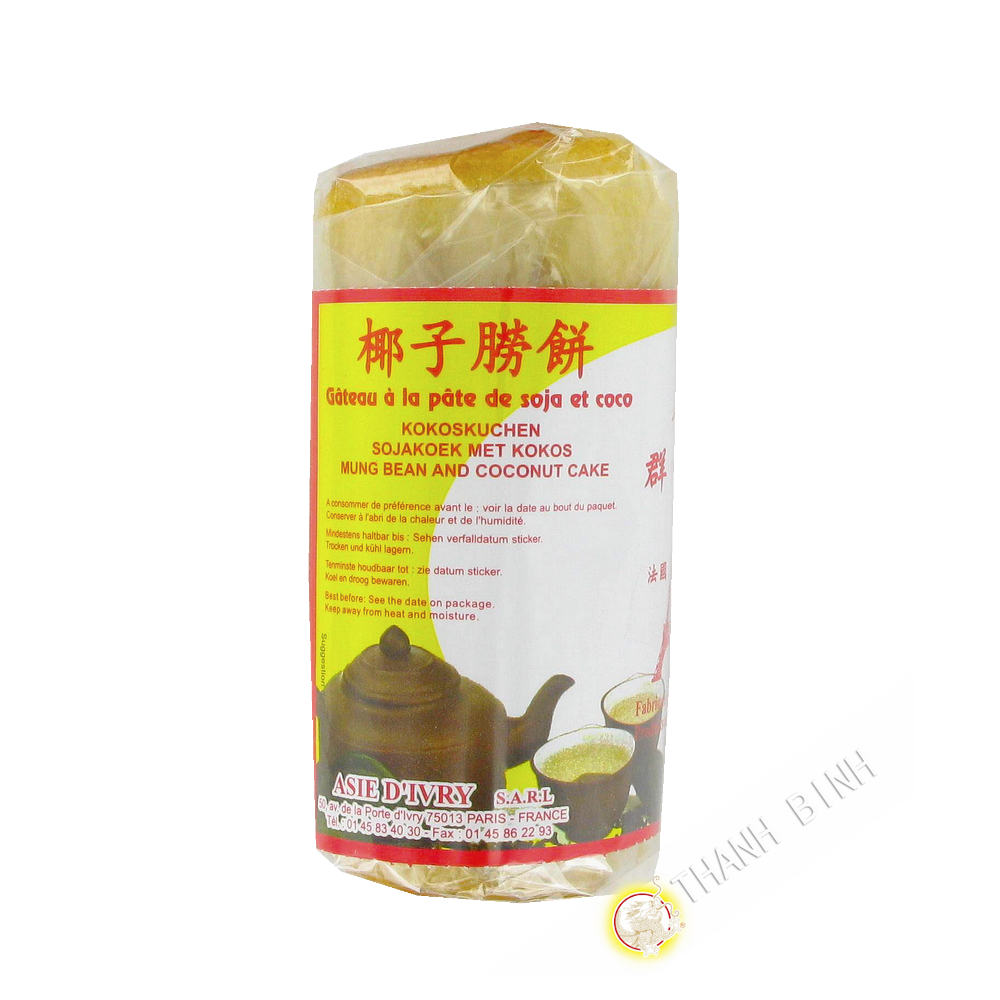 Gateau De Soja Et Coco Asie D Ivry 210g France Gateau De Soja Et Coco Asie D Ivry 210g France