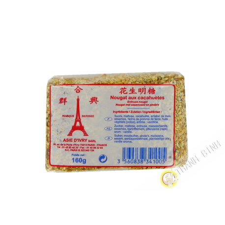 Il torrone di arachidi ASIA IVRY 160g Francia