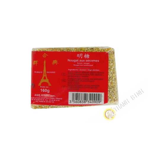 Turrón de sésamo con ASIA IVRY 160g Francia