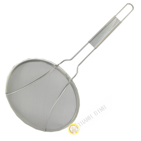 Schaumlöffel flach grob gelocht stahl inoxyable 22cm (h3x29cm) China