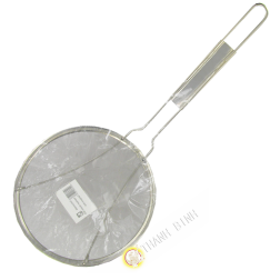 Schaumlöffel flach grob gelocht stahl inoxyable 22cm (h3x29cm) China