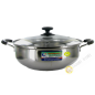 Thép không gỉ tan chảy marmite 28cm JIN RONG FA Trung Quốc Thép không gỉ tan chảy marmite 28cm JIN RONG FA Trung Quốc