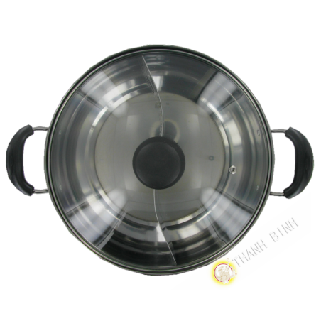 Pot fondue stainless steel 28cm JIN RONG FA China