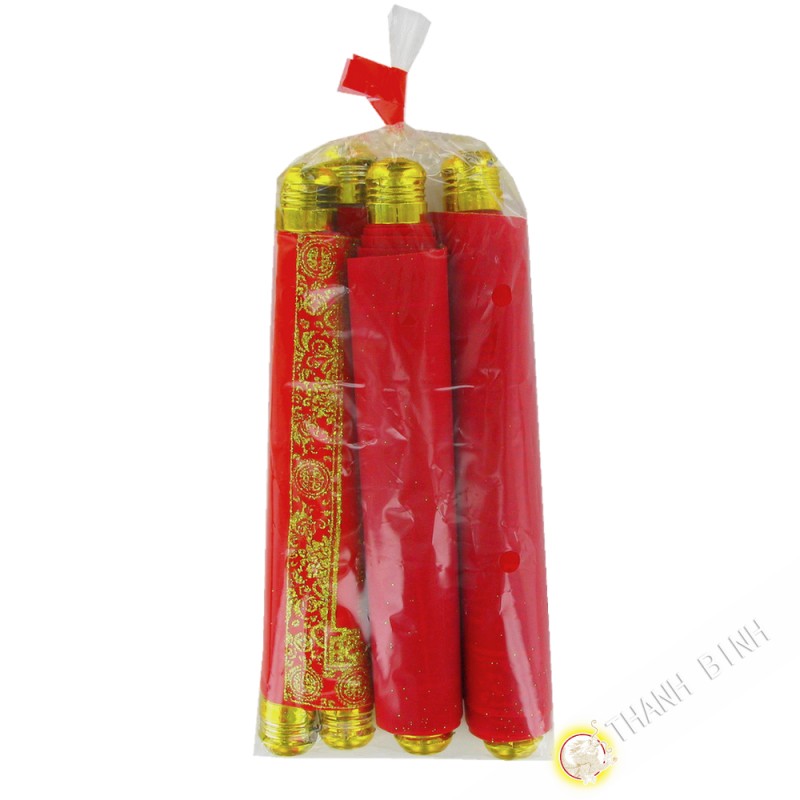 Decorazione Tet rosso 2pcs 17x69cm Vietnam