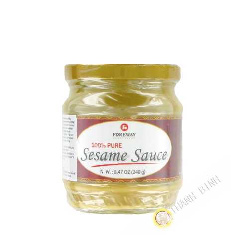 Pasta de sésamo blanco FOREWAY 240g Taiwán