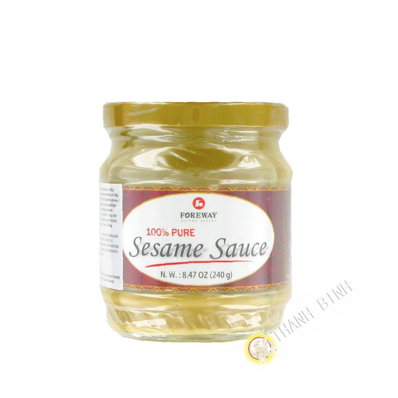 Pasta de sésamo blanco FOREWAY 240g Taiwán