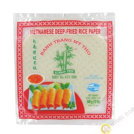 Bánh tráng BA CÂY TRE 22cm 340g Việt Nam