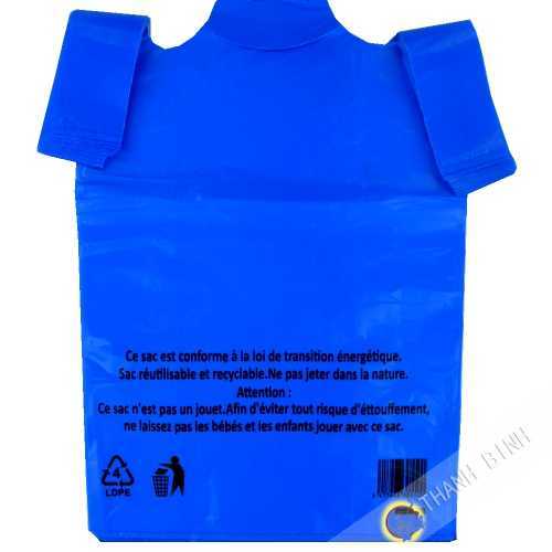 Bag bretel blue GM 30x16x55cm 50pcs 400g China