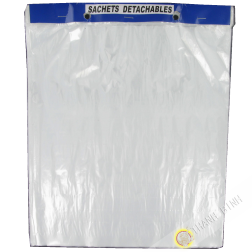 Sac plastique transparent GM 34x45cm 100pcs 600g Chine
