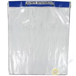 Tasche kunststoff transparent GM 34x45cm 100pcs 600g, China
