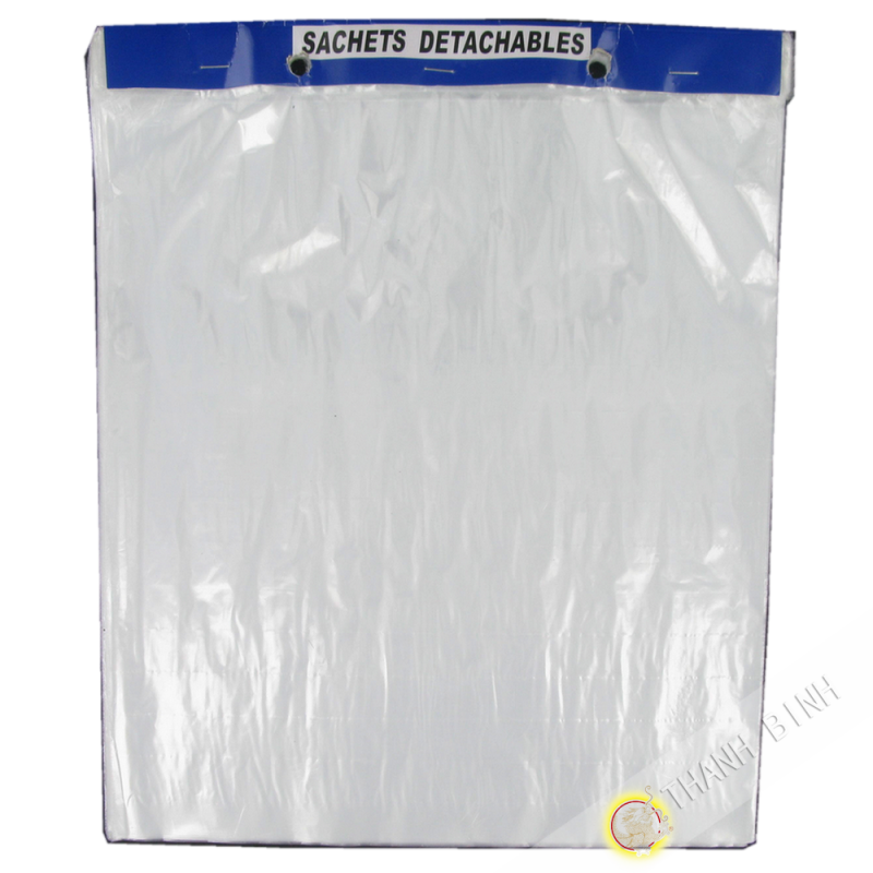 Sac plastique transparent GM 34x45cm 100pcs 600g Chine