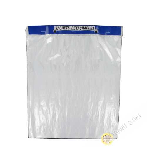 Sac plastique transparent PM 23x30cm 100pcs 300g Chine