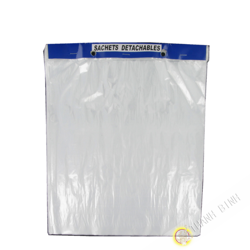 Sac plastique transparent PM 23x30cm 100pcs 300g Chine