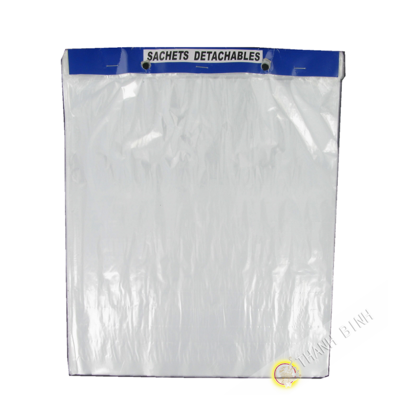 Sachets détachables transparent MM 30x35cm 100pcs 400g Chine